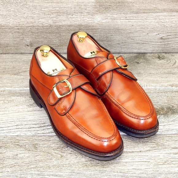 Allen Edmonds Brown Leather Loafers - Picture 9 of 13